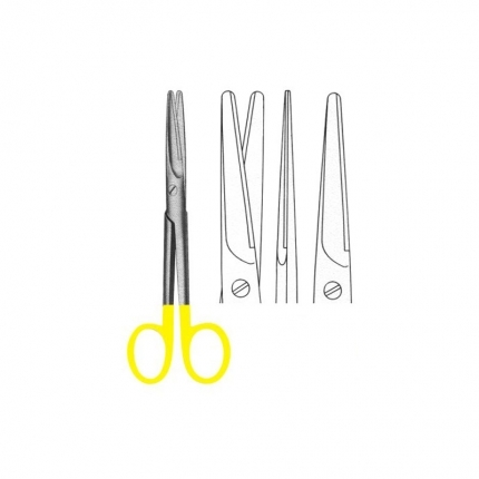 Scissors with Tungsten Carbide Inserts